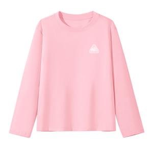 Футболка для детей Crew Neck Moderate WARRIOR, розовый/h белый triangle logo k
