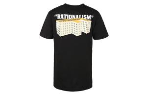 Футболка мужская Off-White Rationalism с короткими рукавами, черный