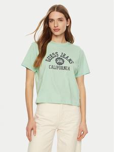 Футболка обычного кроя W5RI43 K8HM0 Guess, зеленый