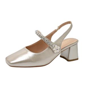 Zomila Женские туфли на платформе с массивным каблуком шампань, цвет Champagne