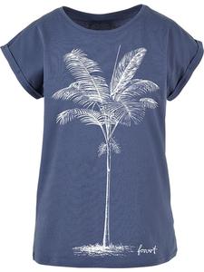 Brandit Футболка "Forvert Ladies Tee Fontana" синего цвета