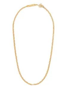 Цепочка-ожерелье с фирменной пластиной Marni, золотой