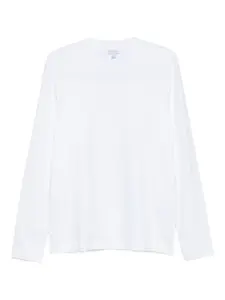 Футболка с длинными рукавами Sunspel, белый