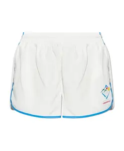 Шорты с логотипом Casablanca, белый