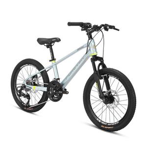 Горный велосипед унисекс FOREVER 20 дюймов 24-скорости из магниевого сплава, серебристый