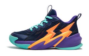 Детские баскетбольные кроссовки GS Mid-top Синие/желтые Xtep