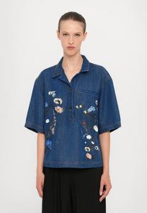 Блуза MUNTHE PHOR, Blue/Light Blue