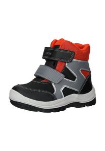 Ботильоны из искусственной кожи/текстиля GEOX, цвет Schwarz/orange