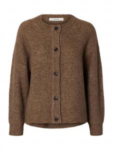 SELECTED Кардиган 'SLFLULU' в цвете Chocolate