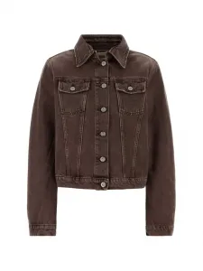 Джинсовая куртка на пуговицах OUR LEGACY, коричневый