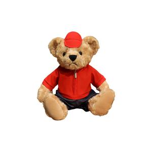 Плюшевый мишка кукла 28см высота Princess lovers, красный