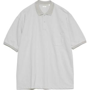 Короткий рукав Поло Nanamica, светло-бежевый