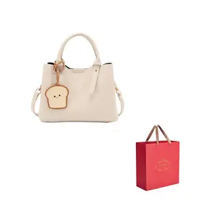 PAYOT Сумка из микрофибровой искусственной кожи женская бордовая, Ecru