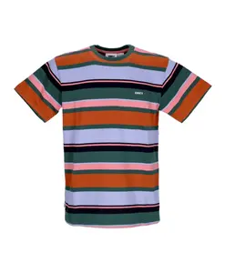 Футболка в полоску «Строминг» Obey, мультиколор