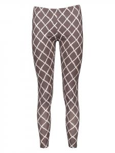 Леггинсы Juvia, цвет dunkelbraun/weiß