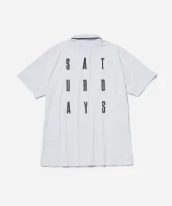 Рубашка-поло Circle, длина рукава/с Saturdays Golf, цвет White (10)
