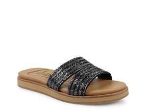 Сандалии Candie's Ferrah Sandal, Black Rhinestones