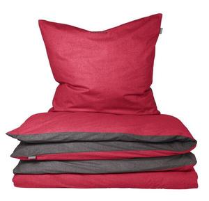 Двусторонний комплект постельного белья из тонкой фланели, двусторонний. Schiesser, серый