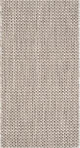 Ковер SAFAVIEH, 61 x 110 см, Courtyard Collection, Beige & Brown, не линяет и прост в уходе, для помещений и улицы, можно стирать — идеально для патио, заднего двора, прихожей (CY8521-36312)