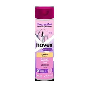 Увлажняющий шампунь для волос Power Max Novex, 300 ml
