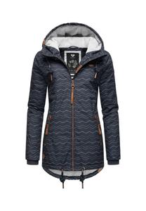 Зимняя куртка Зузка Зима Ragweartm, цвет Navy Zig