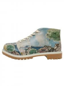 Ботильоны Dogo Shortcut Boots - Travel Fills the Soul, бежевый