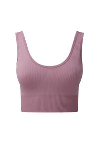 Бесшовный 3D бюстгальтер Multisport в рубчик TriDri, розовый