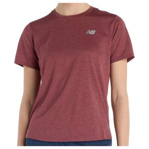 Женская легкая атлетика, размер 1/2 - беговая футболка New Balance, красный
