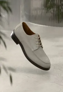 Элегантные кожаные ботинки на шнуровке Pier One, Beige