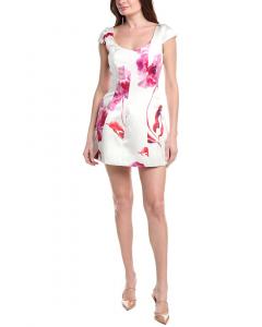 Николас Мадлен Мини-платье Nicholas, белый