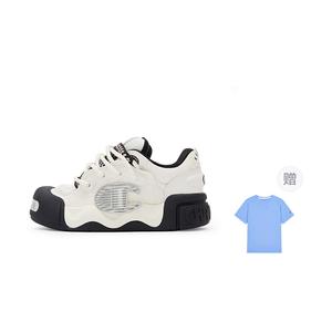 Кеды, скейтборд обувь женская низкая Champion, черный/белый