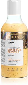 Разглаживающий гель для душа-коктейль для всех типов кожи So!Flow, papaya & orange 400 мл