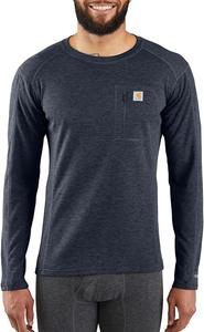 Carhartt мужская базовая футболка MBL110 Base Force Heavyweight, Navy Heather