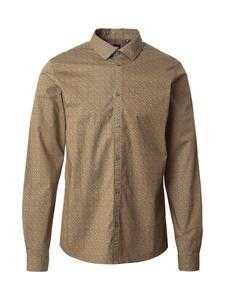 Рубашка на пуговицах классического кроя Petrol Industries, Olive/Dark green