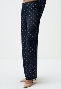 Брюки RELAXED FIT WIDE LEG PATTERNED  Jimmy Key, темно-синий