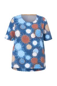 Футболка LAURASØN, Blue/Light blue