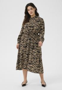 Платье-рубашка KCOLIVIA Kaffe Curve, черный