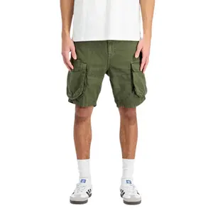 Шорты Alpha Industries Canvas cargo, зеленый
