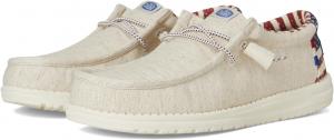 Кроссовки Unisex Hey Dude Wally Patriotic, Off-White Patriotic