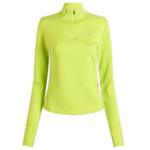 Светоотражающая молния Nike до середины груди Nike Running, cyber & reflective серебро