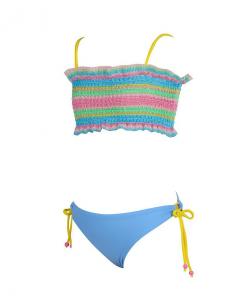 Детский купальный комплект Sathie для девочек - малышки и подростки NESSI BYRD, синий