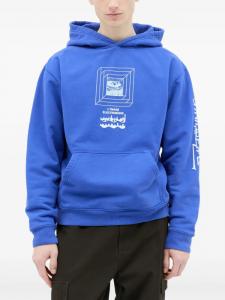 Электронная толстовка с капюшоном Brain Dead, синий