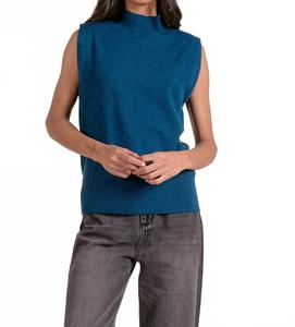 ELAN Свитер без рукавов Kate бирюзового цвета