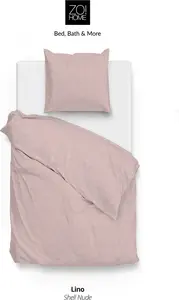 Постельное белье Lino 200 Shell Nude HNL Living