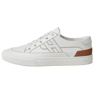 HERMES Кроссовки для скейтбординга Deep Low, мужские, белые