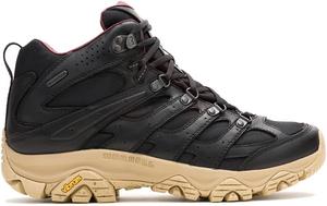 Мужские ботинки Merrell Moab 3 Luxe Leather Mid водонепроницаемые, черный