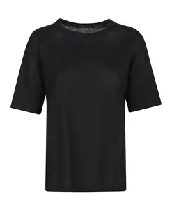 Футболка с круглым вырезом Aragona, черный