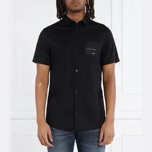 Рубашка стандартного кроя Armani Exchange, черный