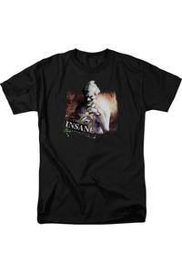 Футболка / футболка для взрослых с коротким рукавом Batman Arkham City Certified Insane Gildan, черный