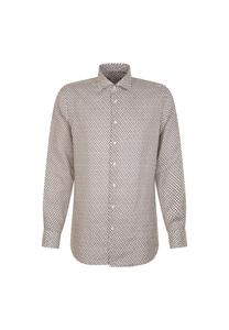 Обычная деловая рубашка Seidensticker, цвет Dunkelgr_n (0077)